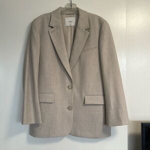 *NWOT*Wilfred Aritzia Sophia Blazer Herring Birch Size Small
